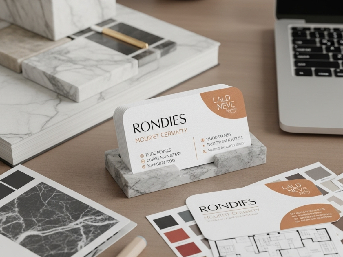 16PT Soft Touch Paper Stock, Round All Corner Business Cards