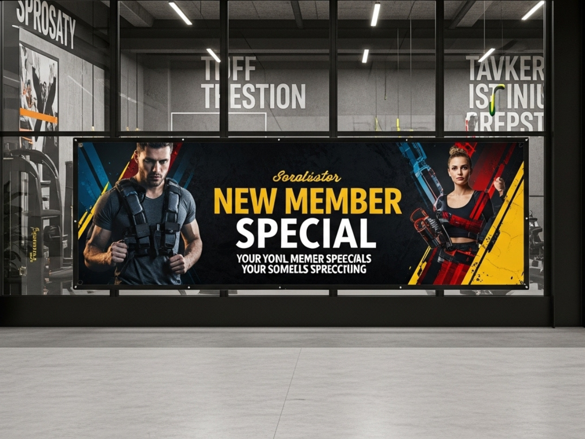 13oz. Vinyl Banner (Single-Sided)